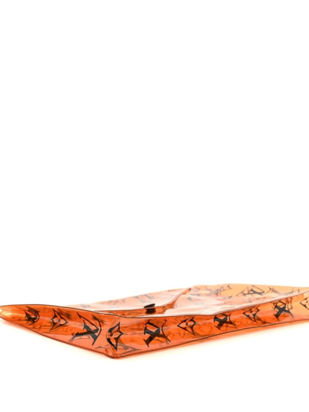 Louis Vuitton Orange Monogram PCV Envelope pouch - Picture 4 of 5